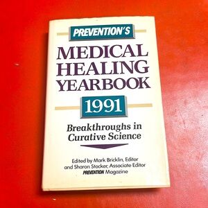 Vintage 1991 Medical Healing yearbook hardcover book
